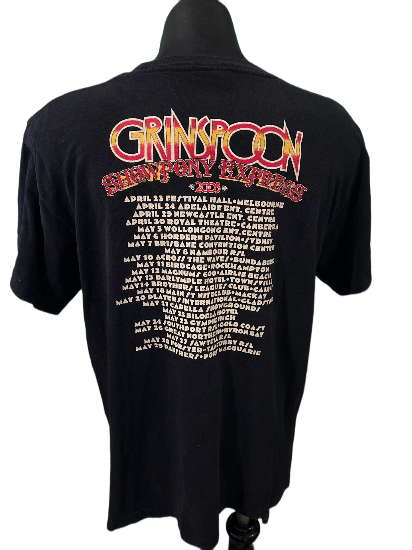 Grinspoon 2005 Australian Tour T-shirt