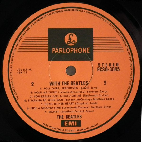 The Beatles : With The Beatles (LP, Album, RE, RP)