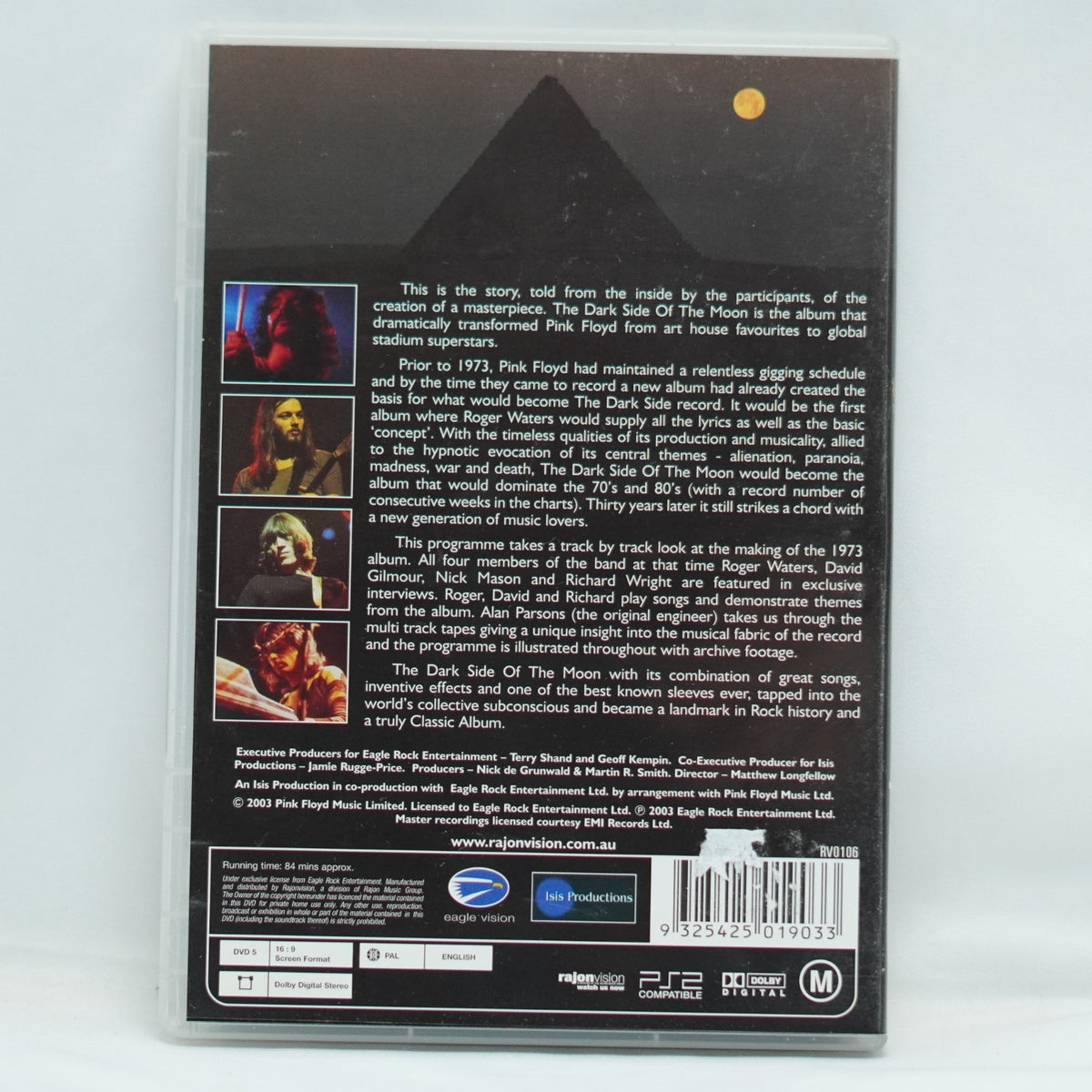 Pink Floyd - The Dark Side of the Moon (DVD, 2003)