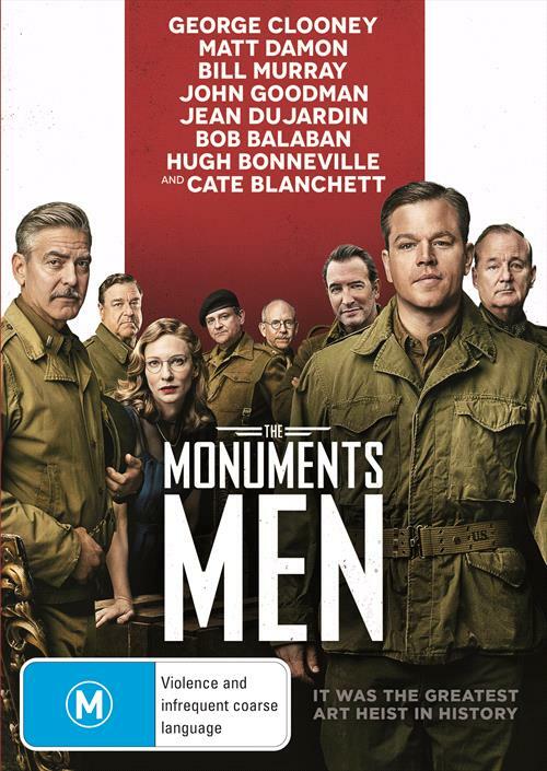 The Monuments Men (DVD, 2014)