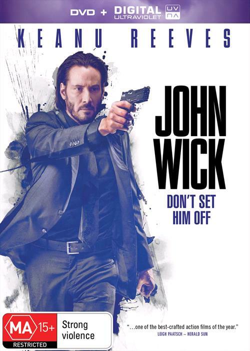 JOHN WICK DVD (Region 4)