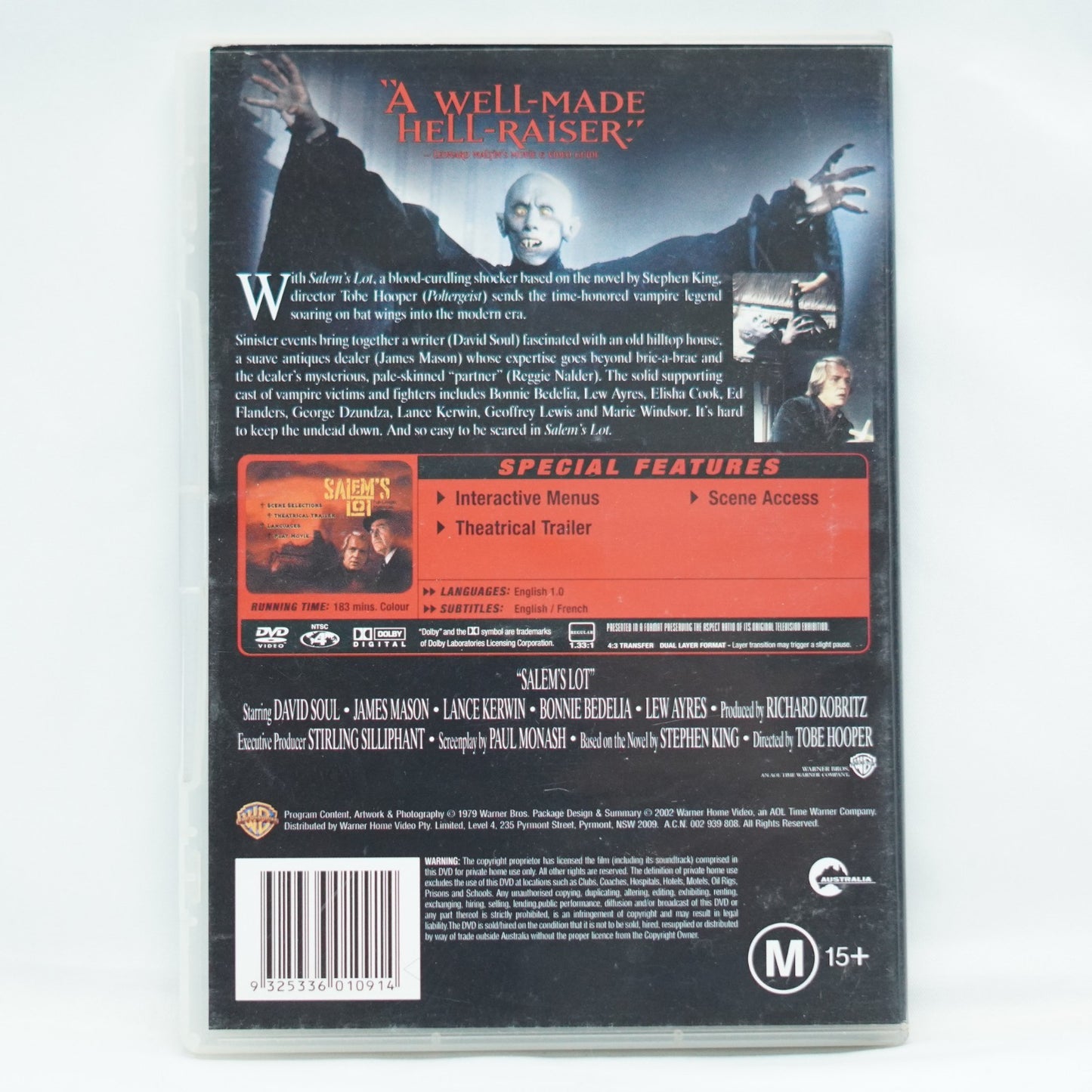 Salem's Lot ( DVD Region 4 )