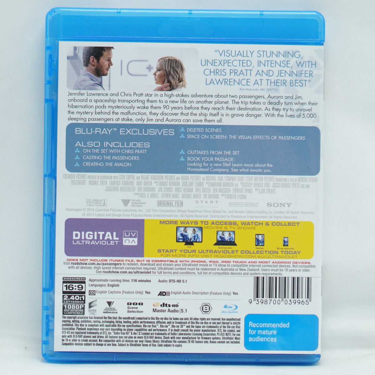 Passengers (Blu Ray)