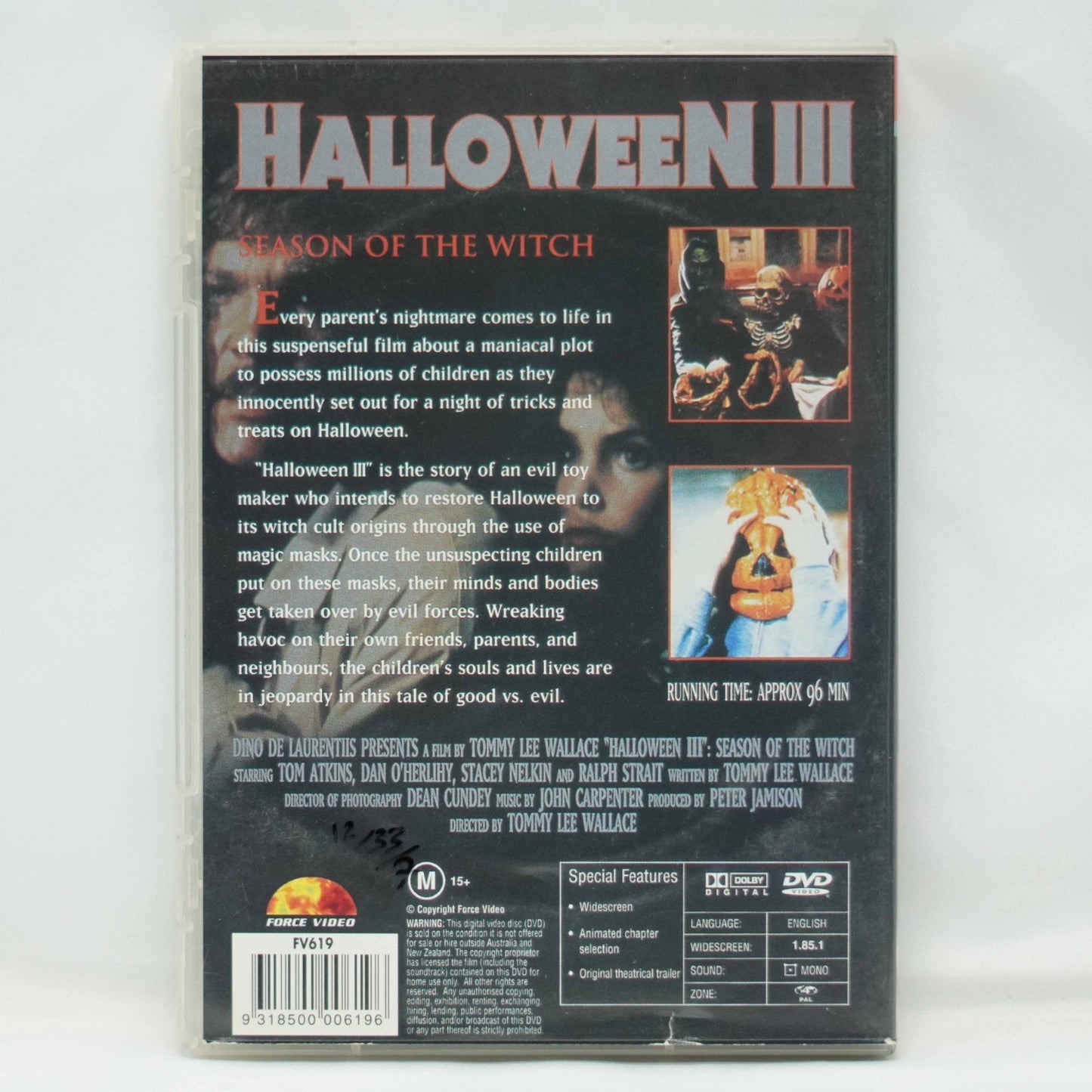 Halloween 3 Season of the Witch - Horror - RARE Title - Region 4 Aus - FAST POST