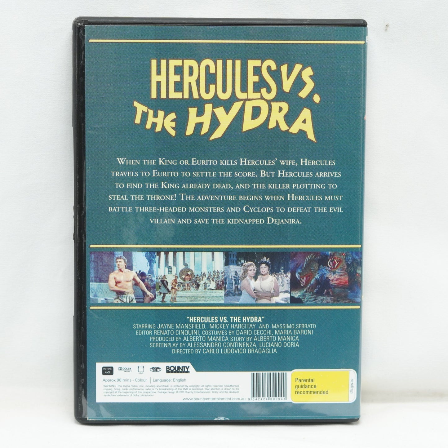 Hercules vs The Hydra -Near Mint DVD Region 4