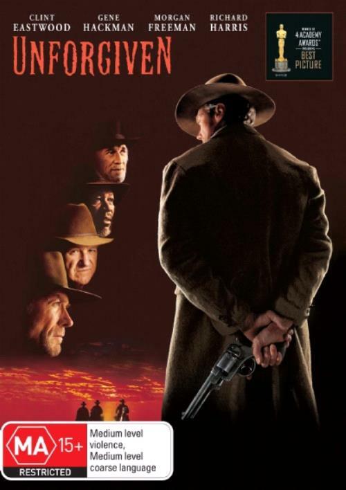 Unforgiven (DVD, 1992) Region 4
