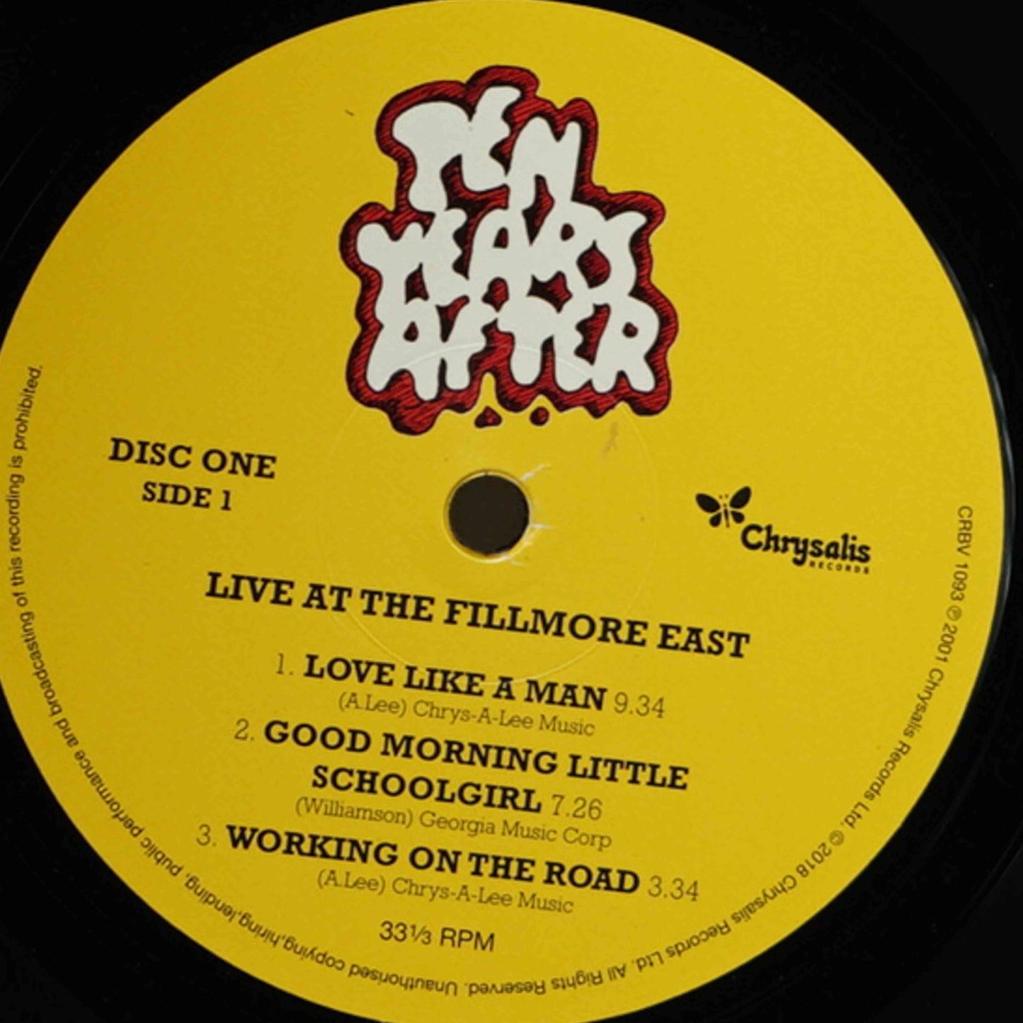 Ten Years After – Live At The Fillmore East 1970