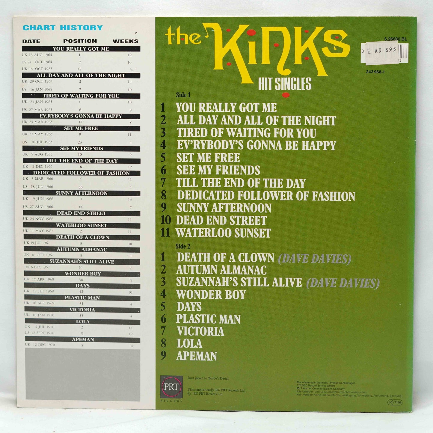 The Kinks – Hit Singles