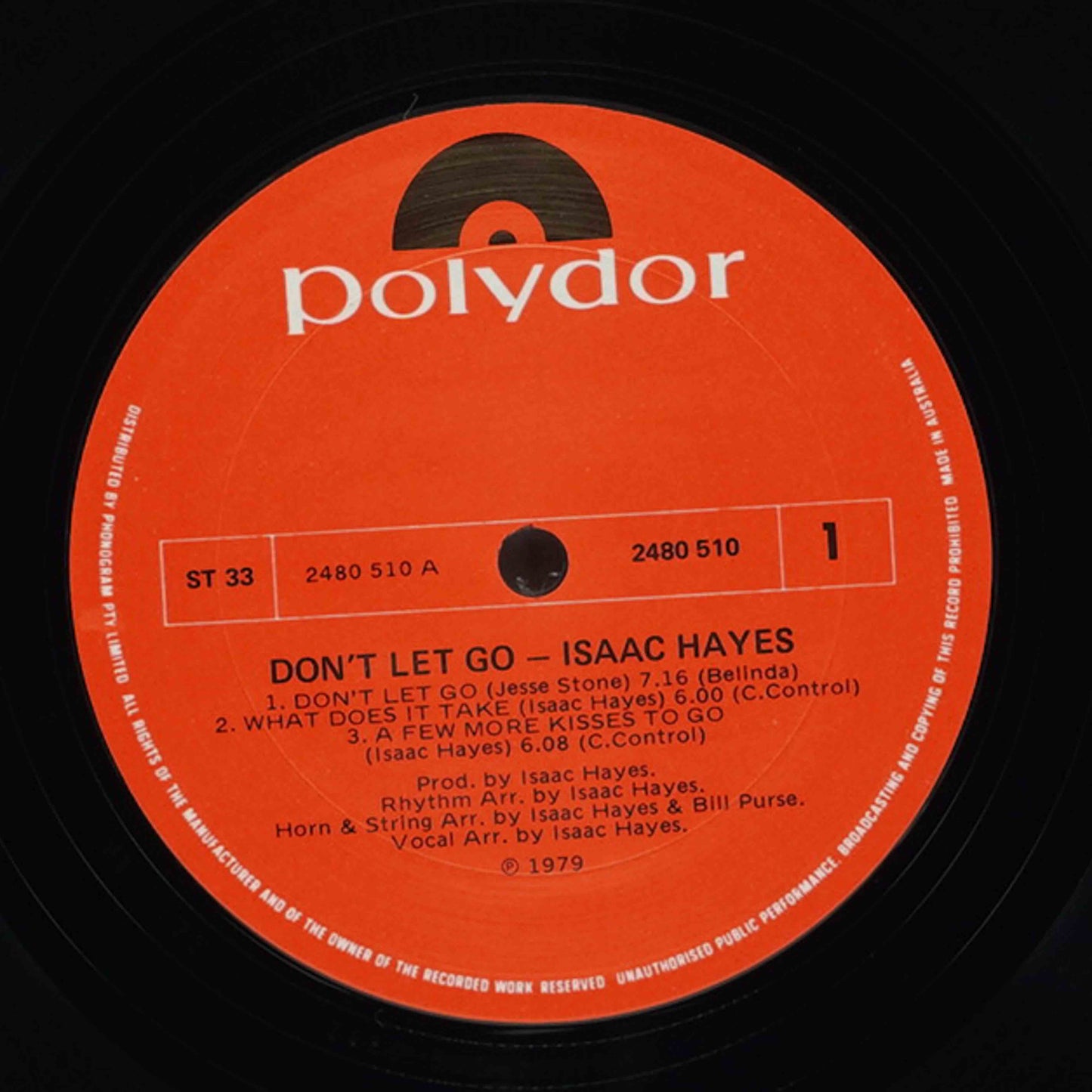 Isaac Hayes- Don't Let GO