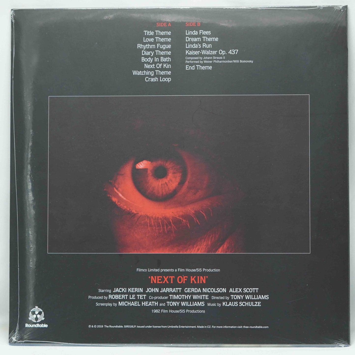 Klaus Schulze – Next Of Kin (Music From The Motion Picture Soundtrack)