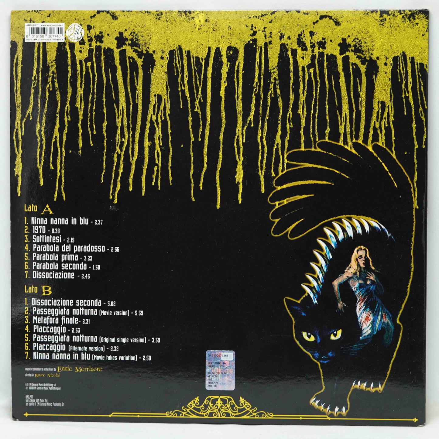 Ennio Morricone – Il Gatto A Nove Code