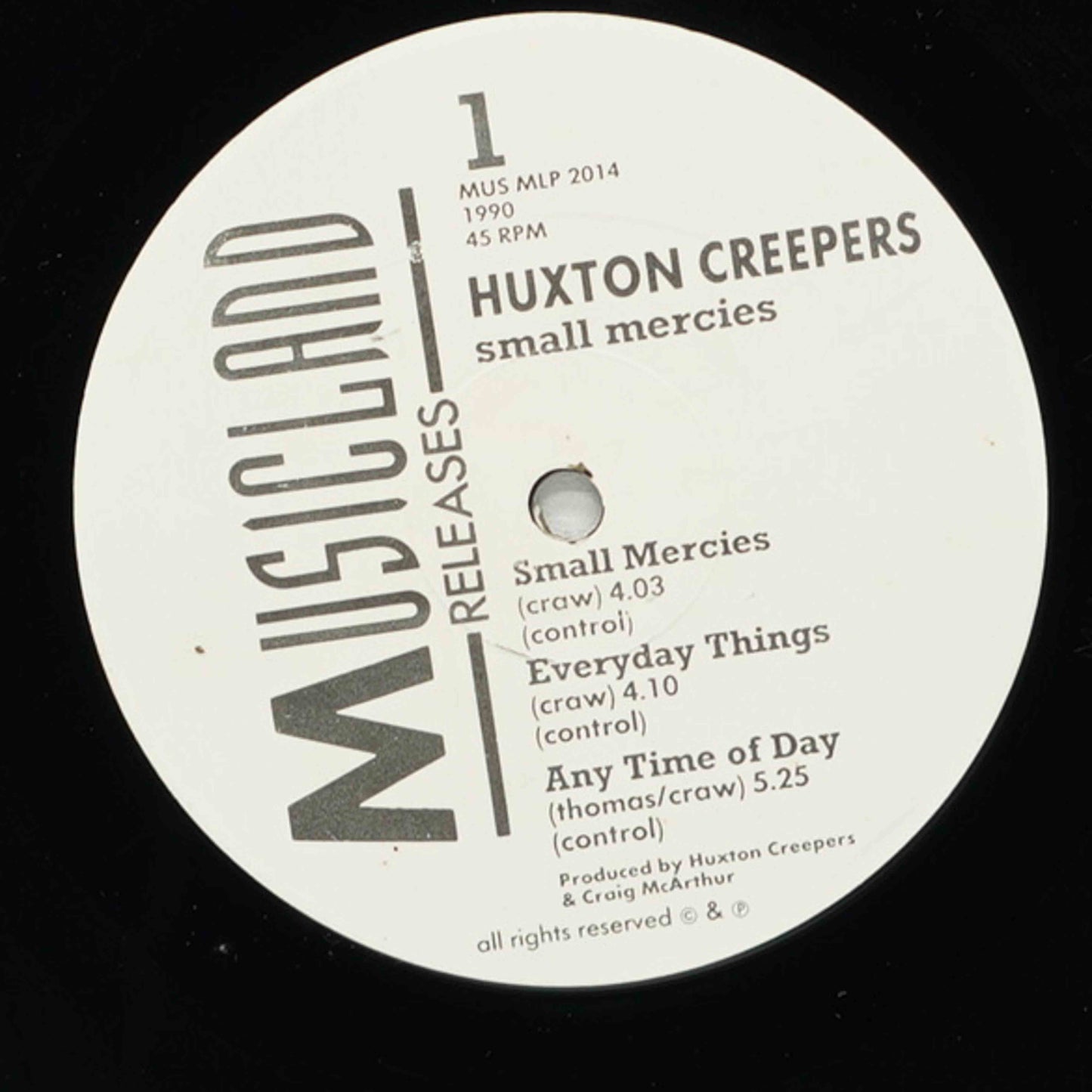 Huxton Creepers – Small Mercies