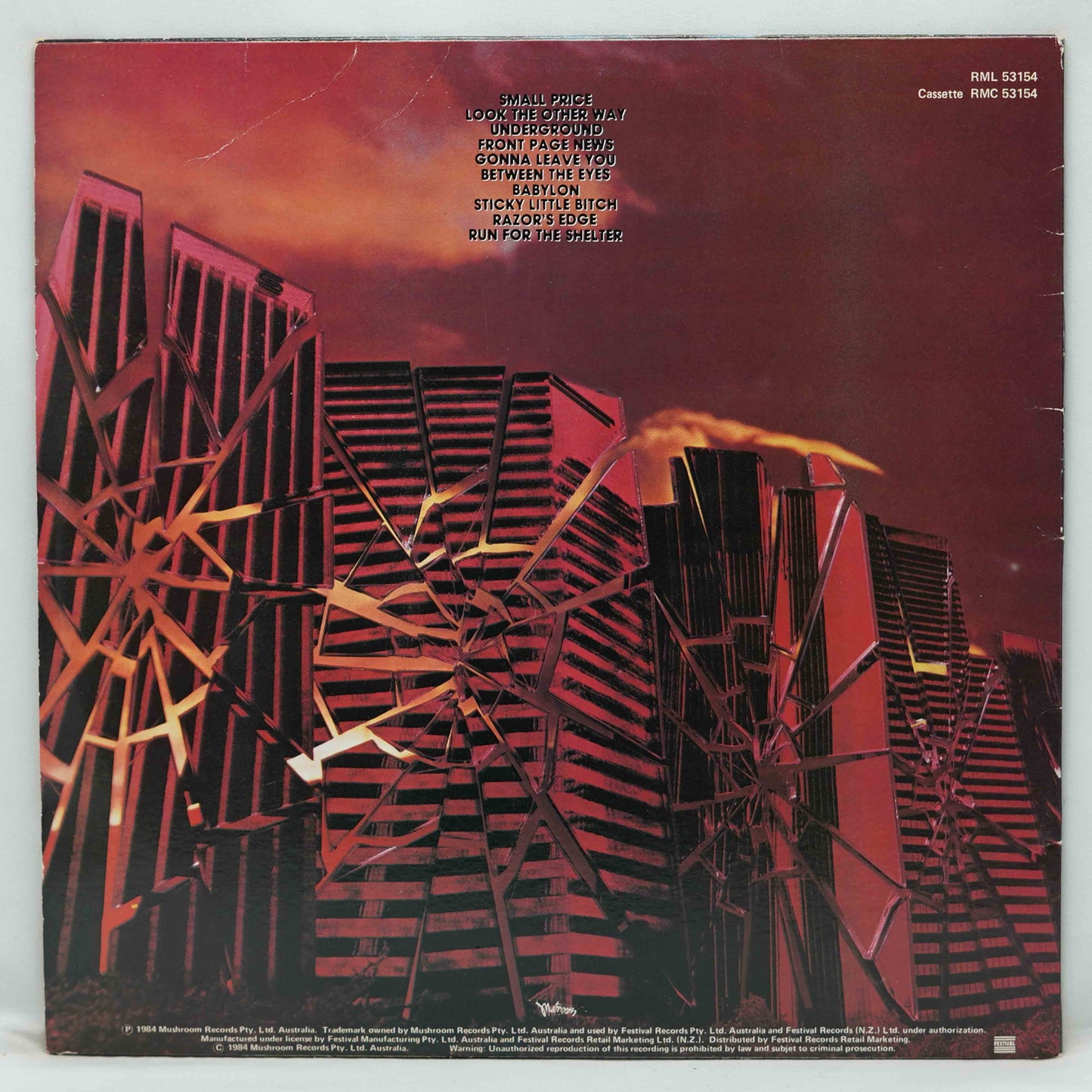 The Angels – Two Minute Warning
