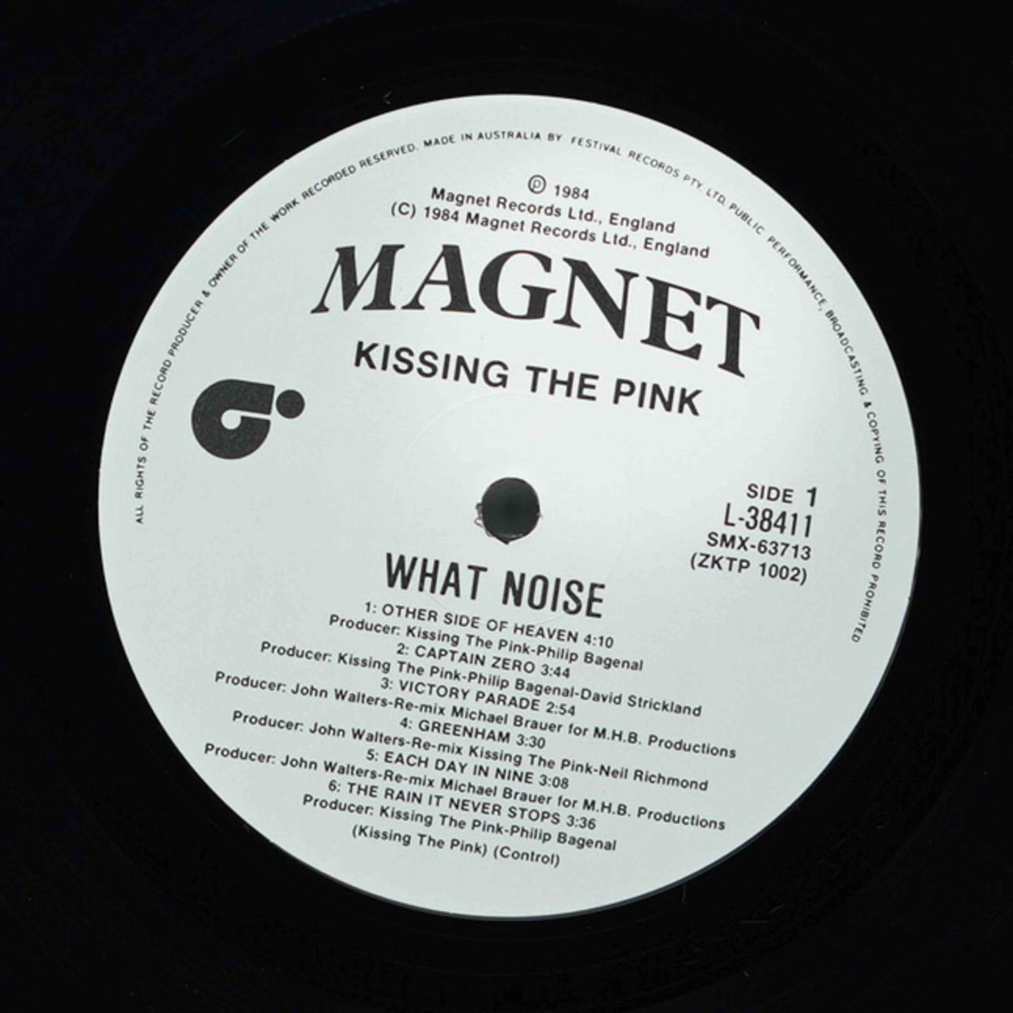 Kissing The Pink – What Noise