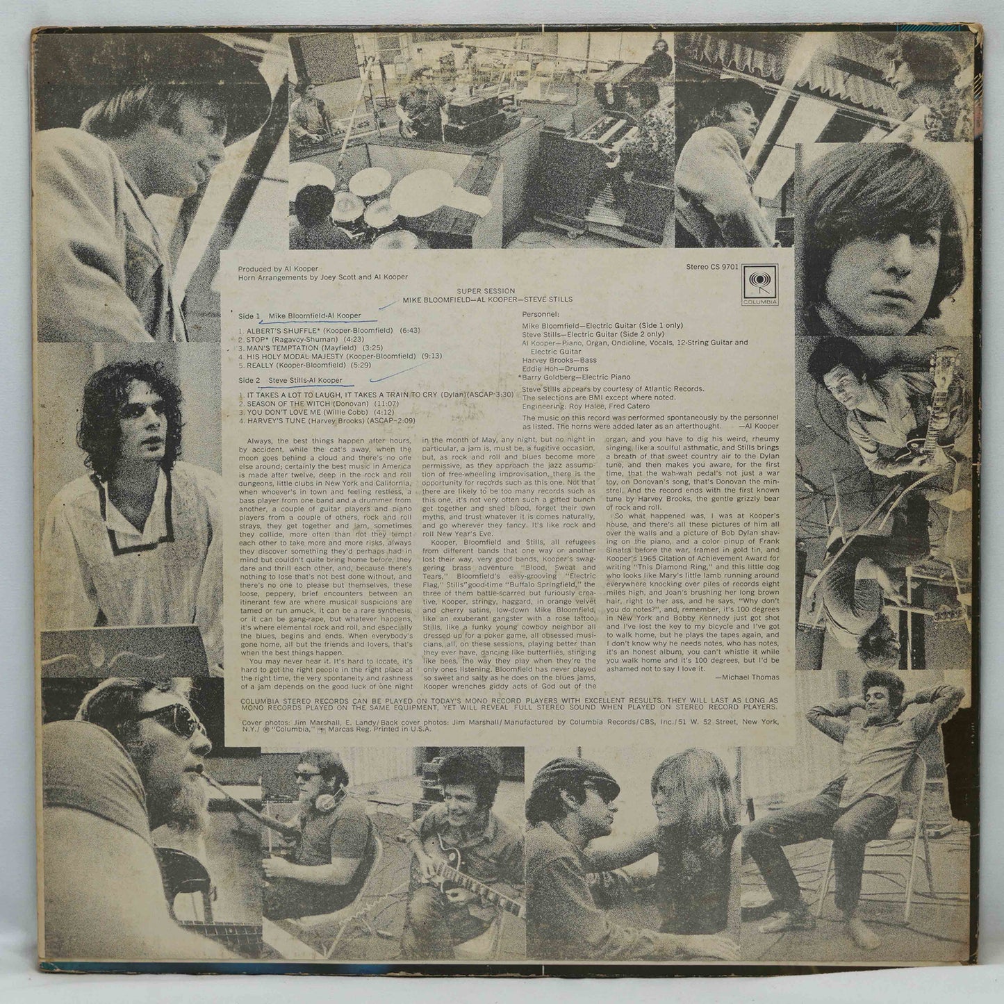 Mike Bloomfield / Al Kooper / Steve Stills – Super Session