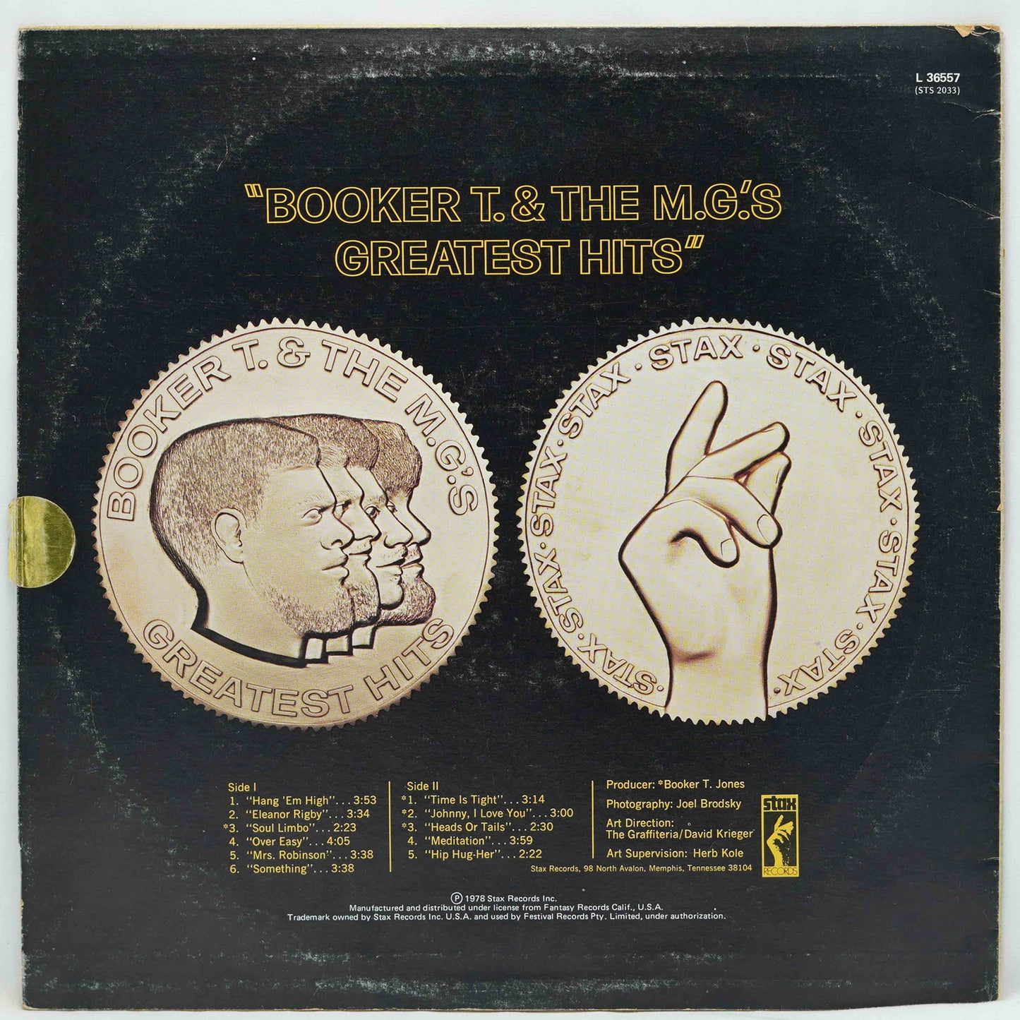 Booker T. & The M.G.'s – Greatest Hits