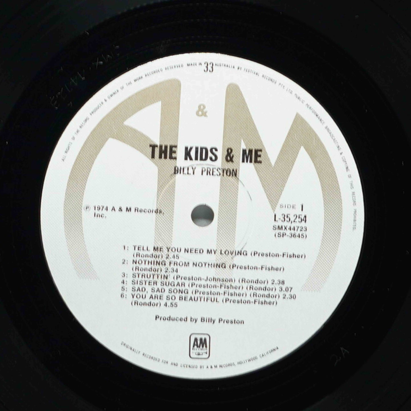 Billy Preston – The Kids & Me