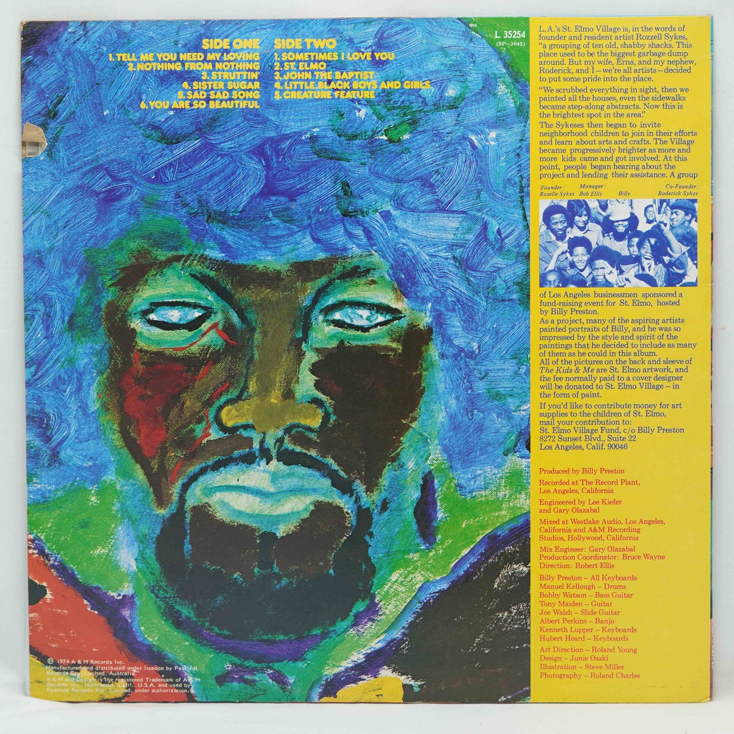 Billy Preston – The Kids & Me