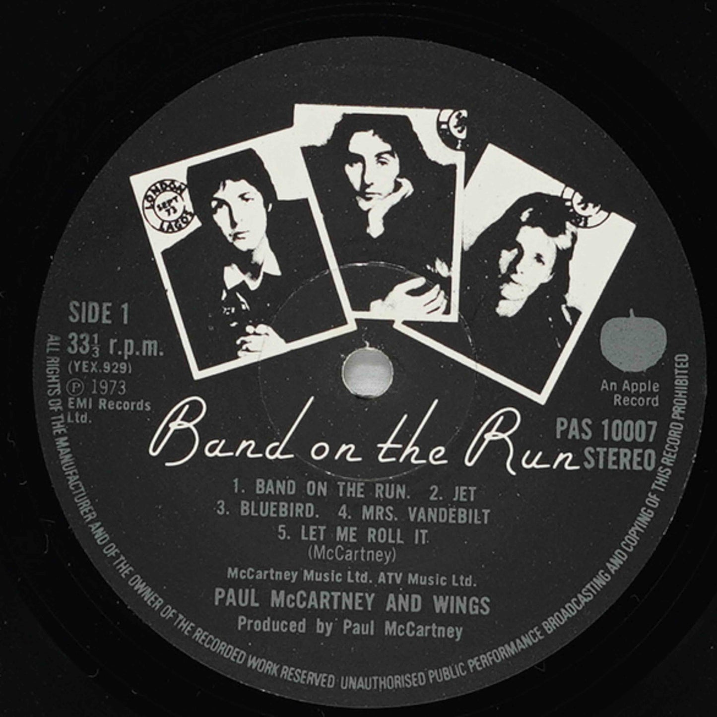 Paul McCartney & Wings – Band On The Run