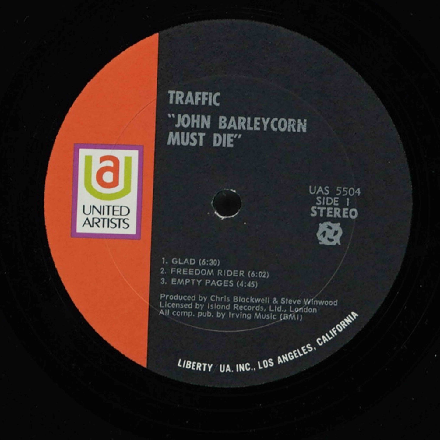 Traffic – John Barleycorn Must Die
