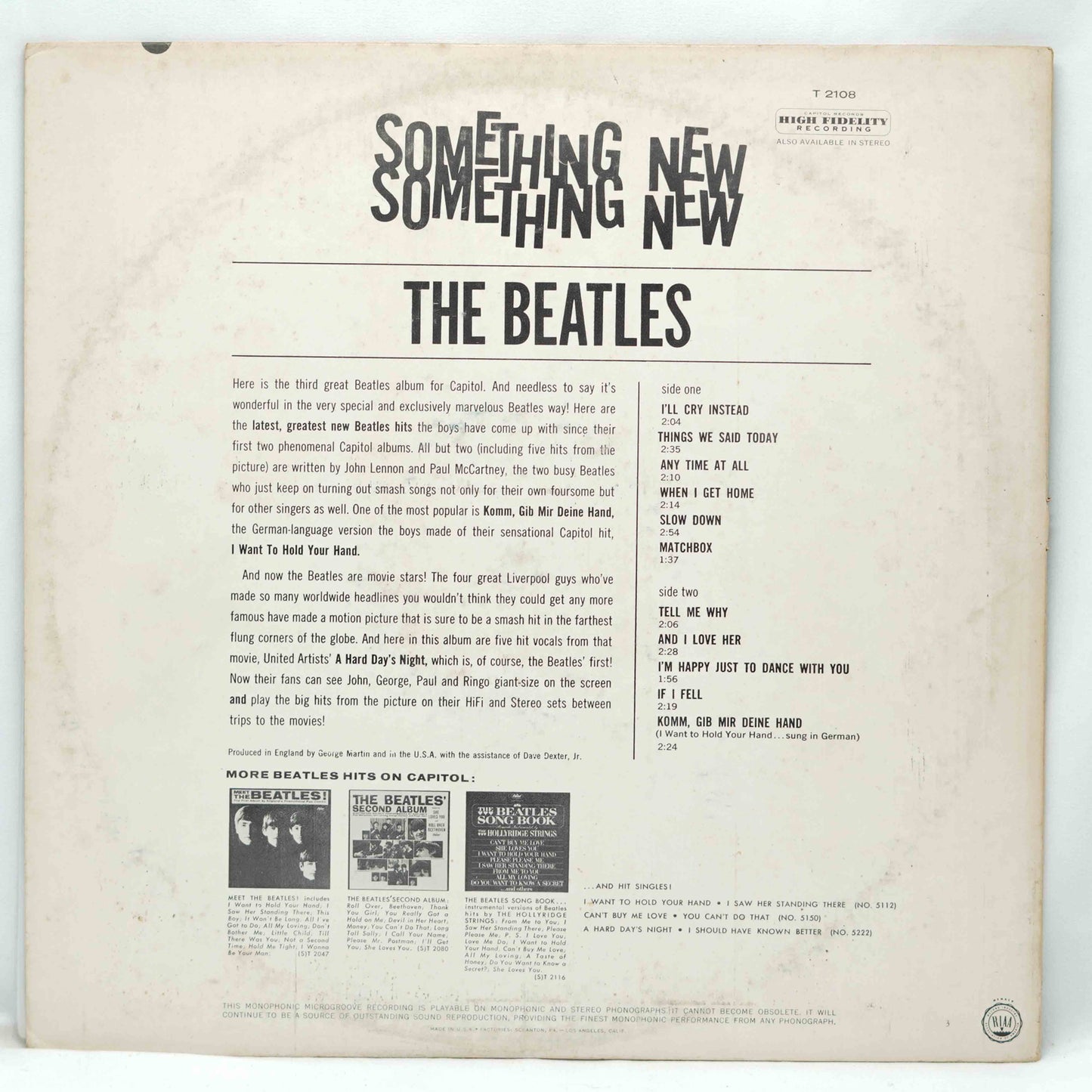 The Beatles – Something New