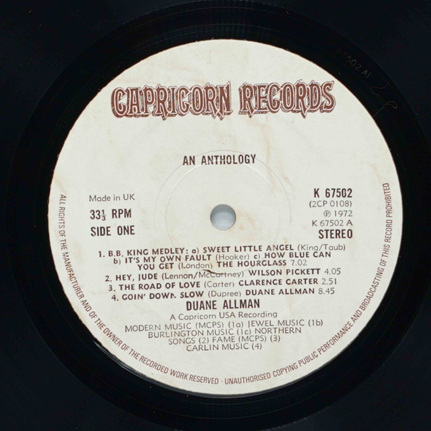 Duane Allman – An Anthology
