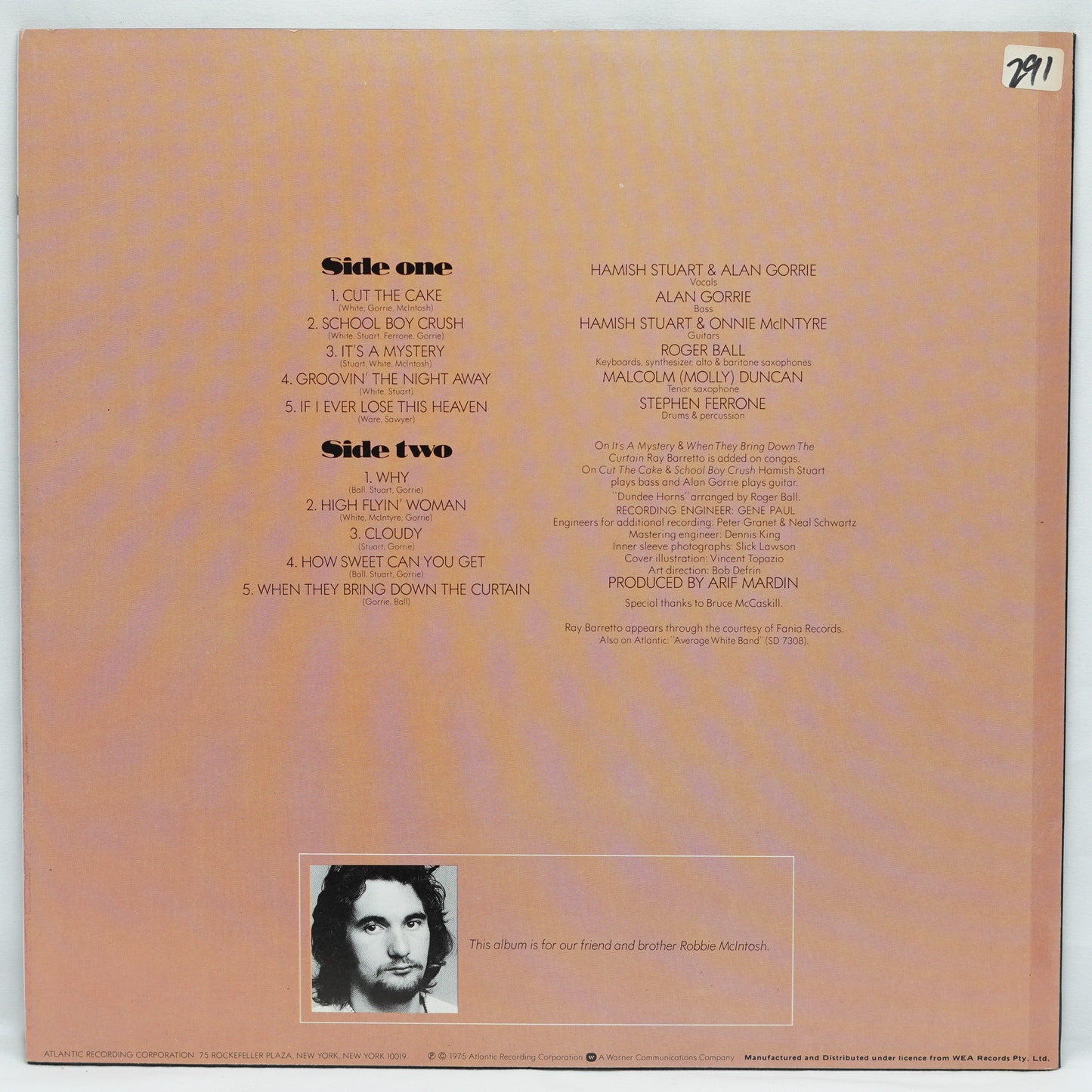 Average White Band – Cut The Cake