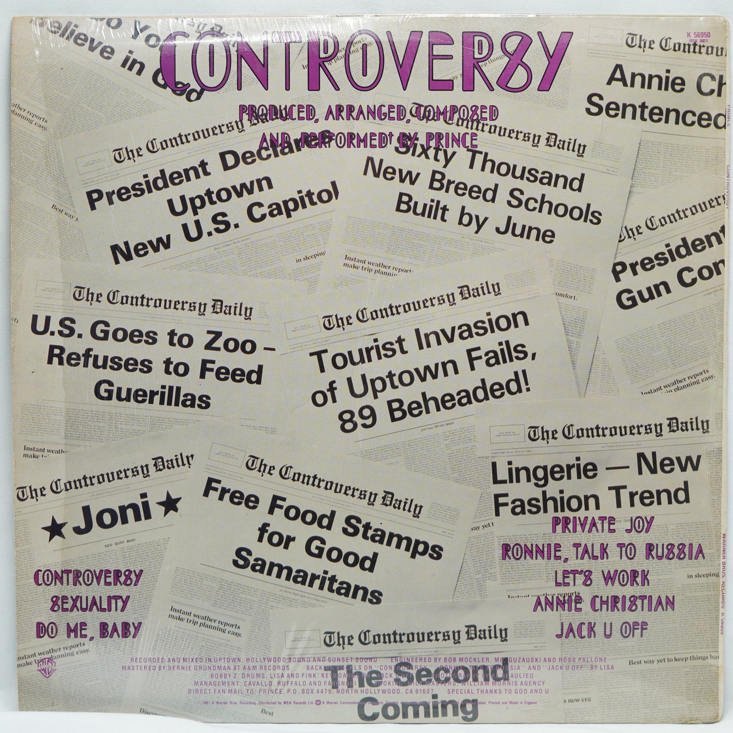 Prince – Controversy