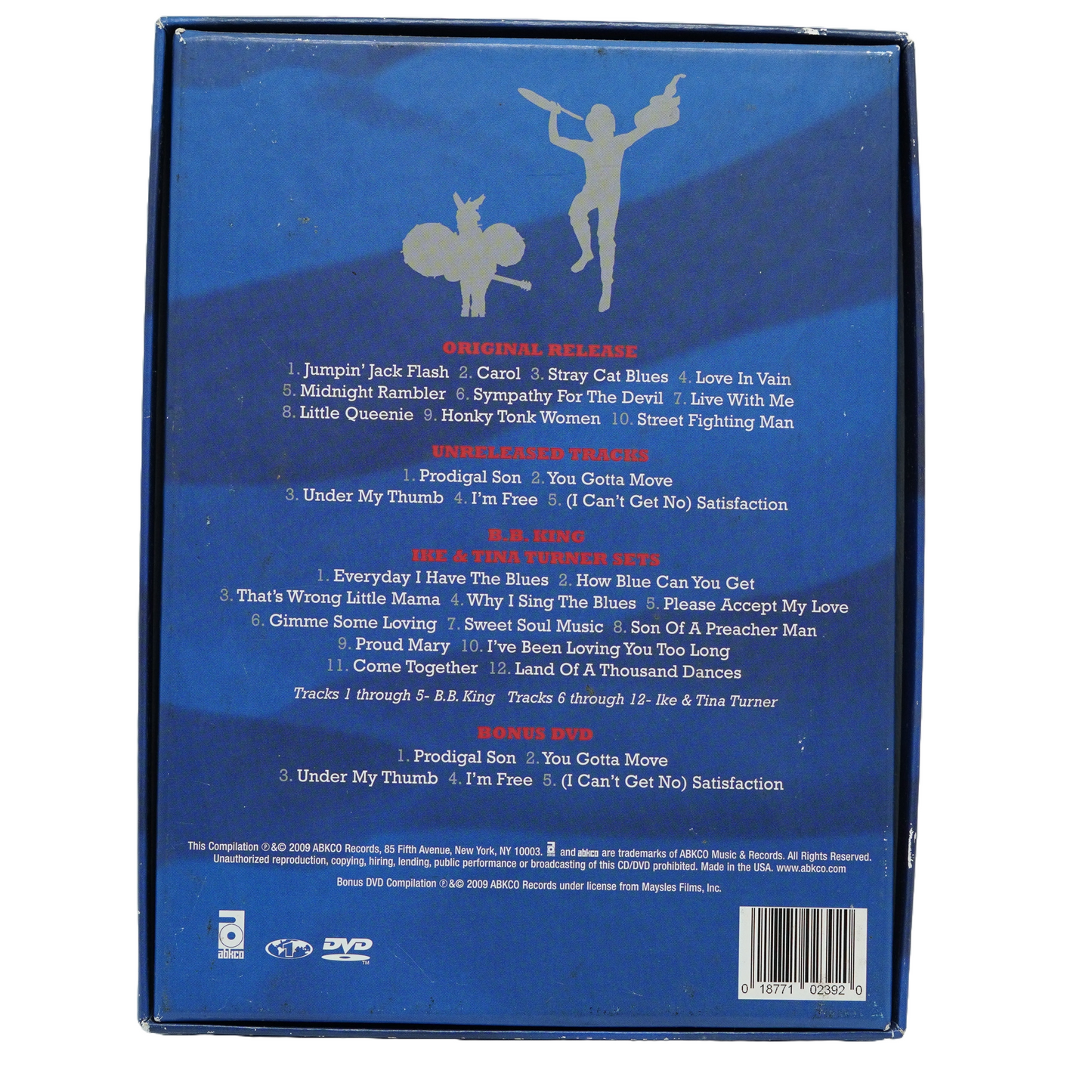 The Rolling Stones – Get Yer Ya-Ya's Out! - The Rolling Stones In Concert - 40th Anniversary
