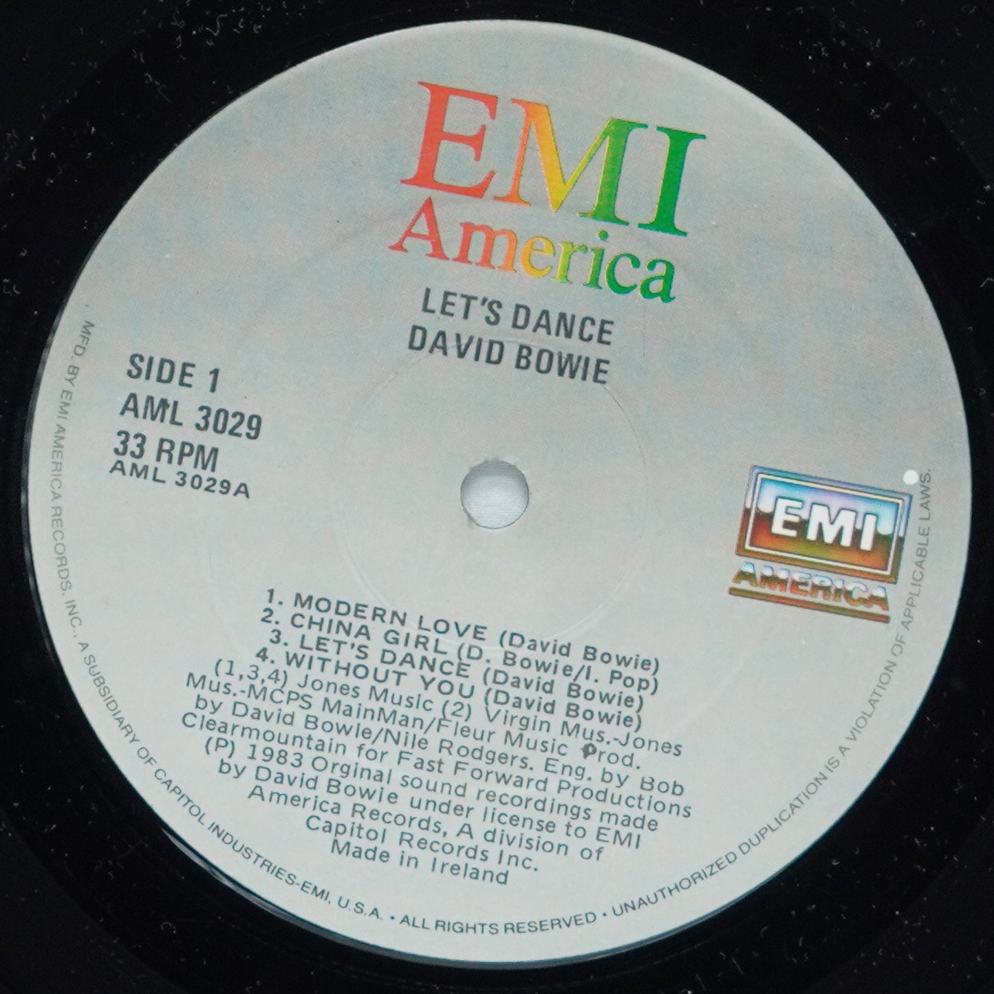 David Bowie – Let's Dance