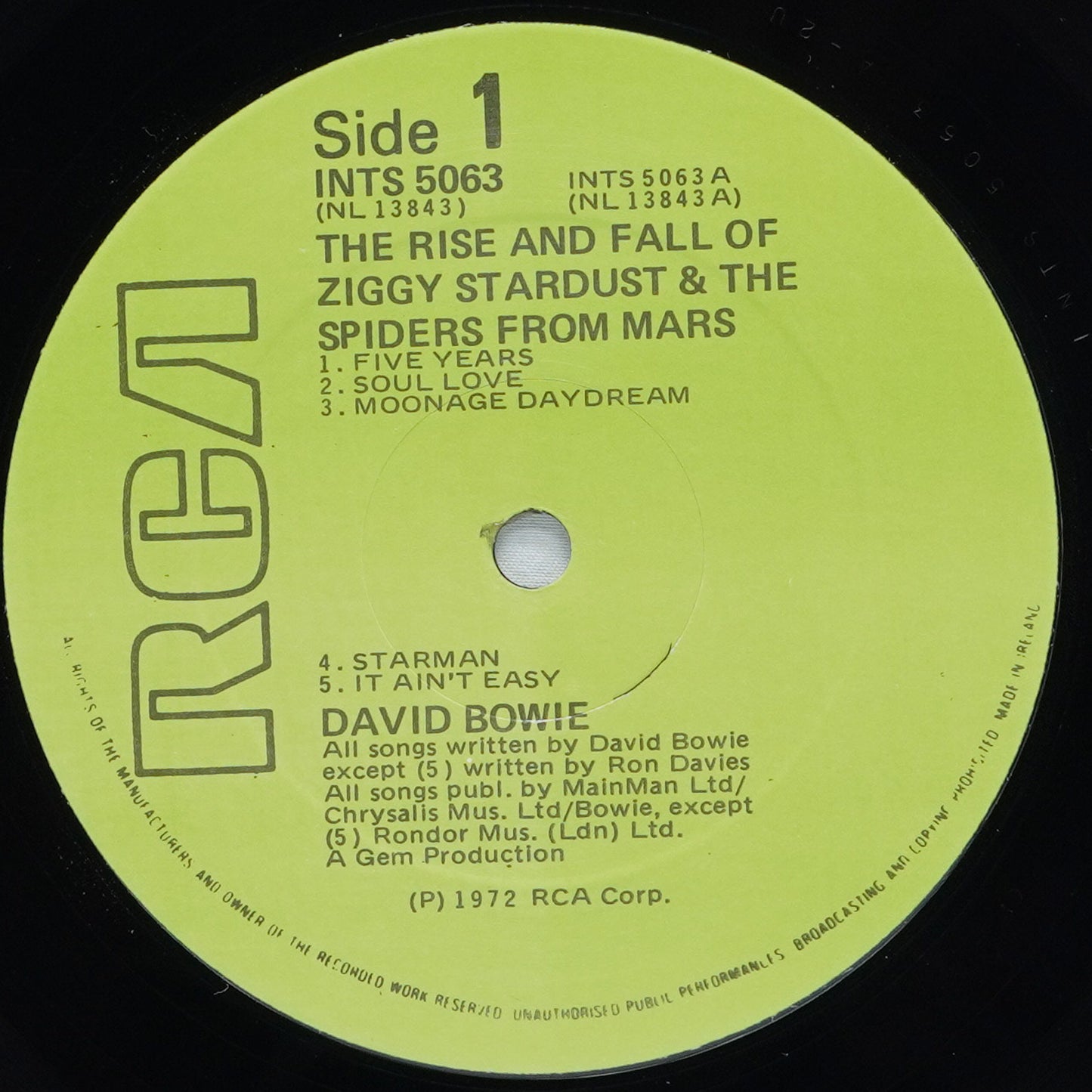 David Bowie – The Rise And Fall Of Ziggy Stardust And The Spiders From Mars