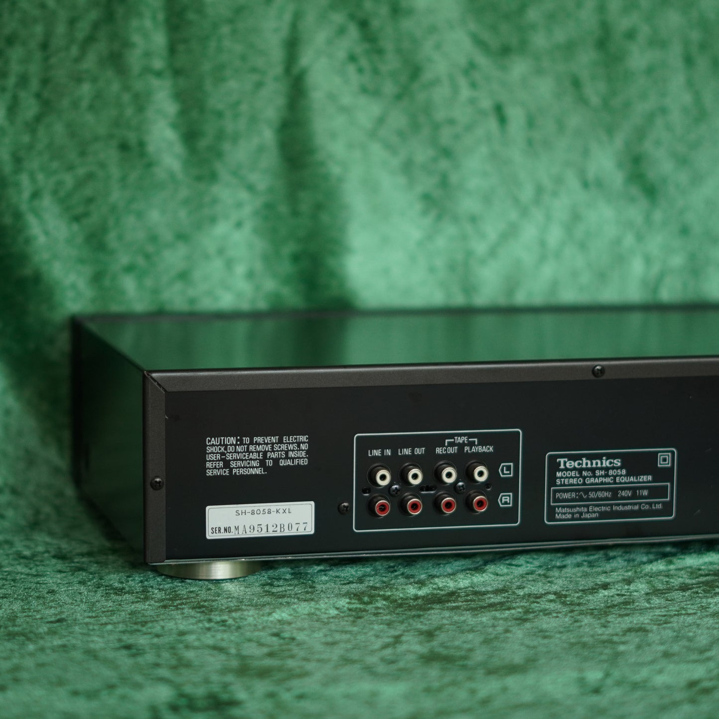 Technics SH-8058 Stereo Graphic Equalizer