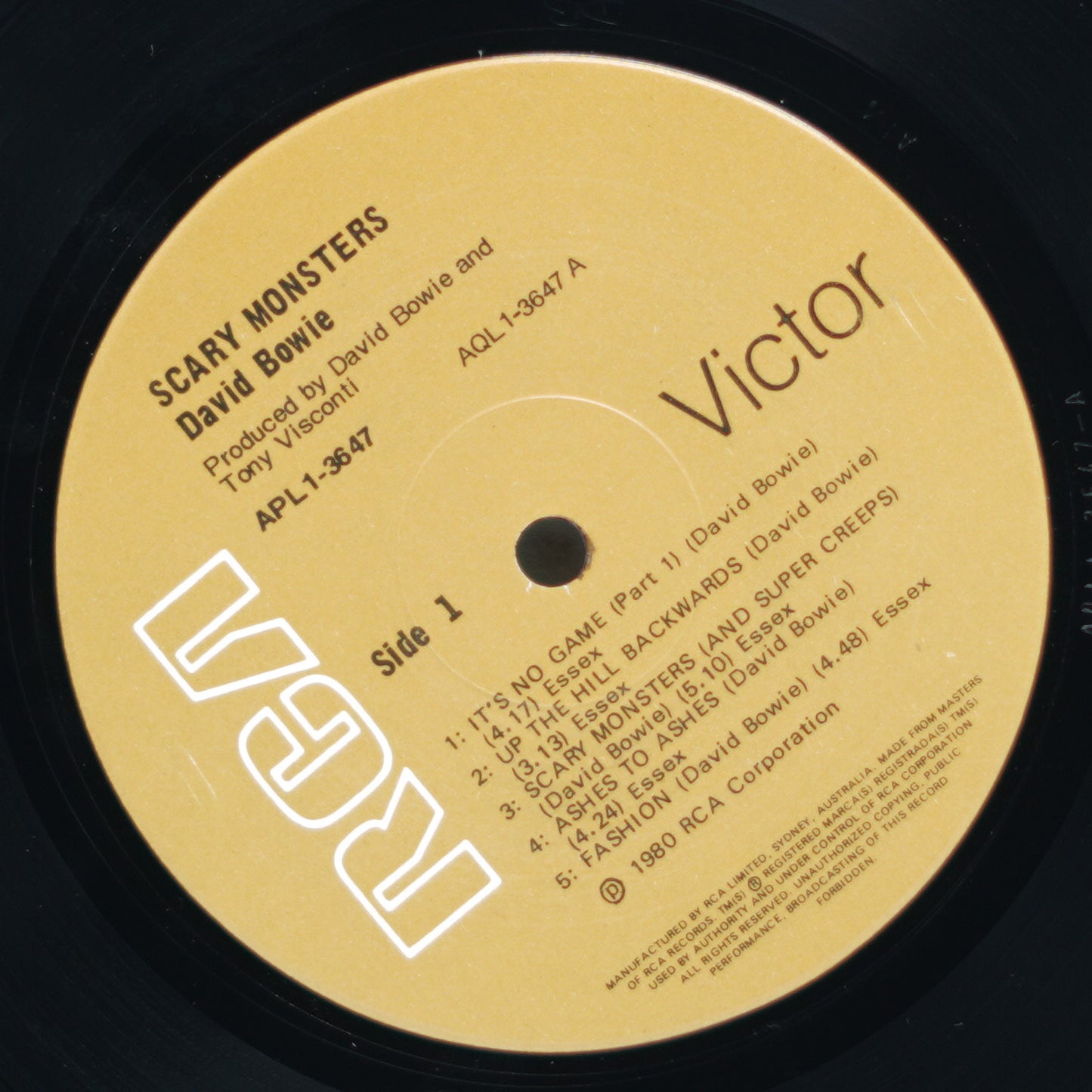 David Bowie – Scary Monsters