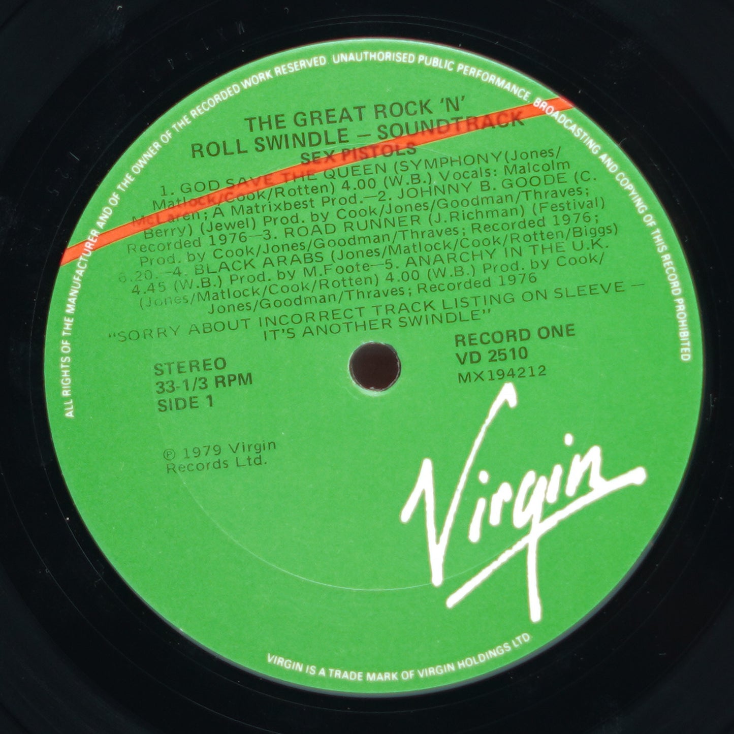 Sex Pistols – The Great Rock 'N' Roll Swindle