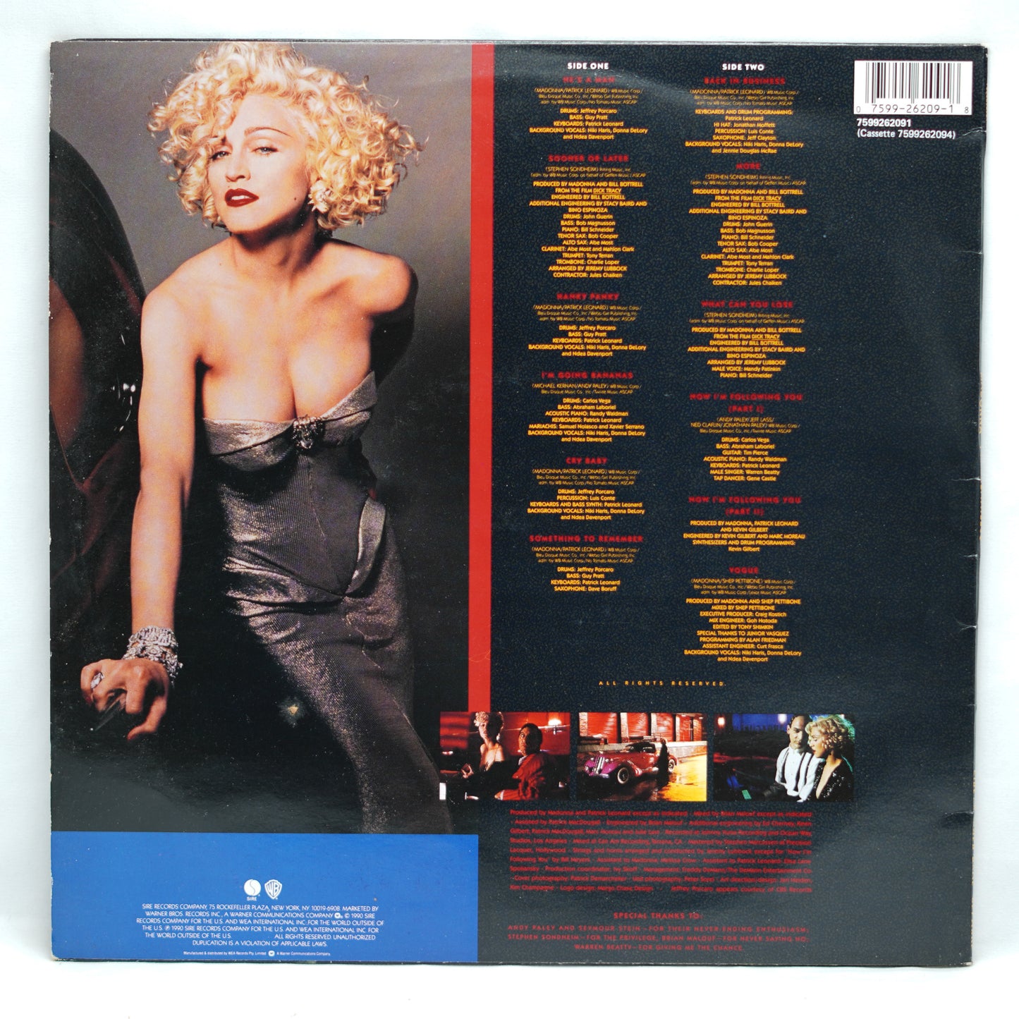 Madonna – I'm Breathless (Music From And Inspired By The Film Dick Tracy)