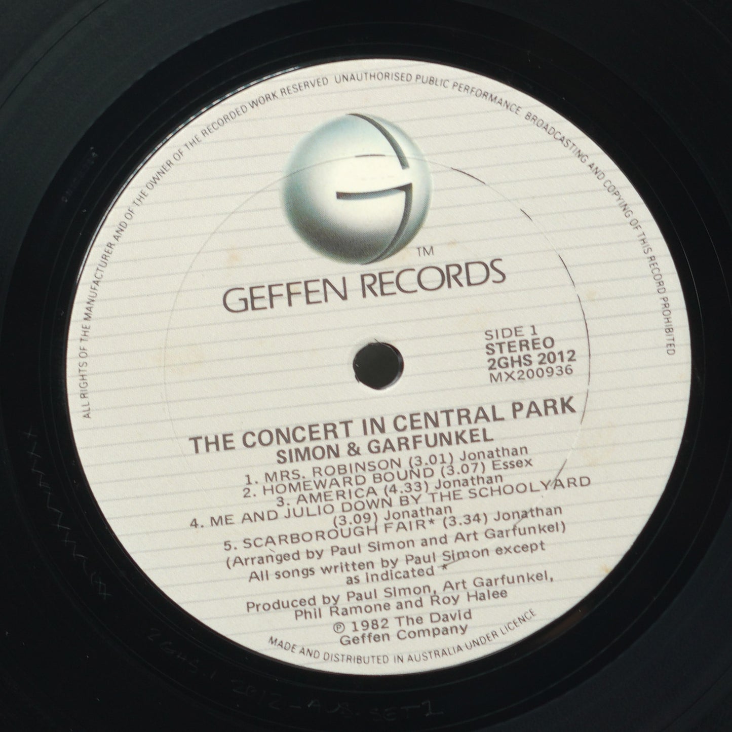 Simon & Garfunkel – The Concert In Central Park