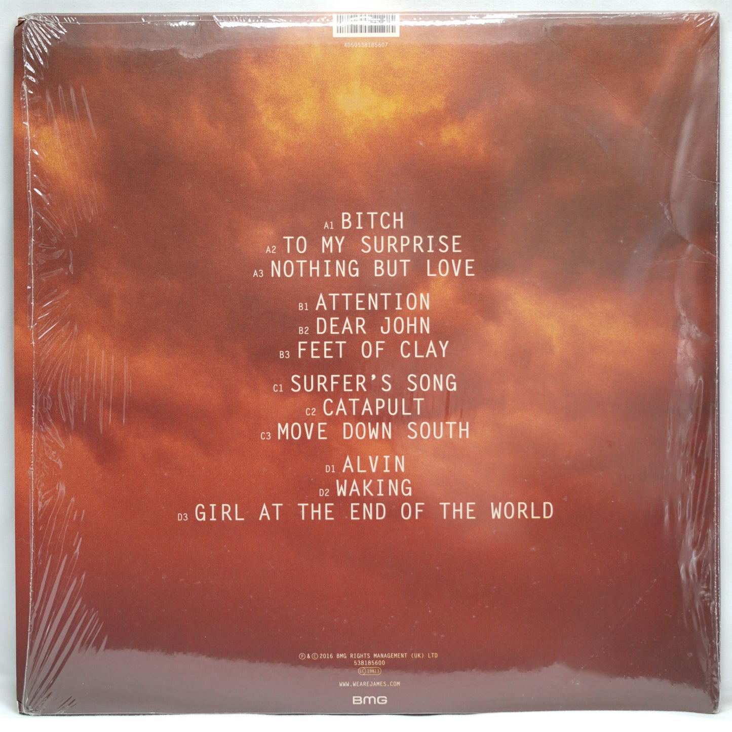 James – Girl At The End Of The World