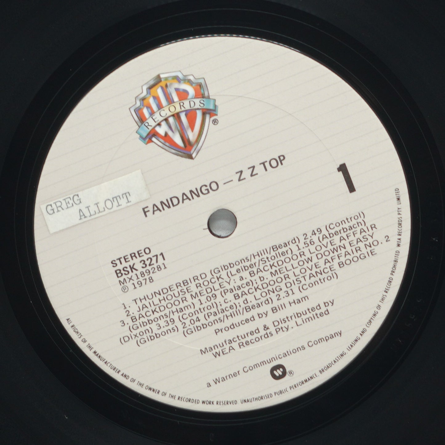 ZZ Top – Fandango!