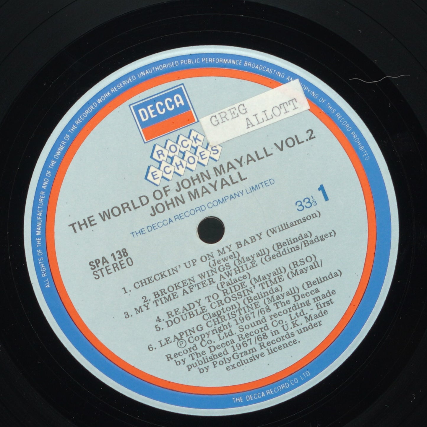 John Mayall – The World Of John Mayall Vol.2