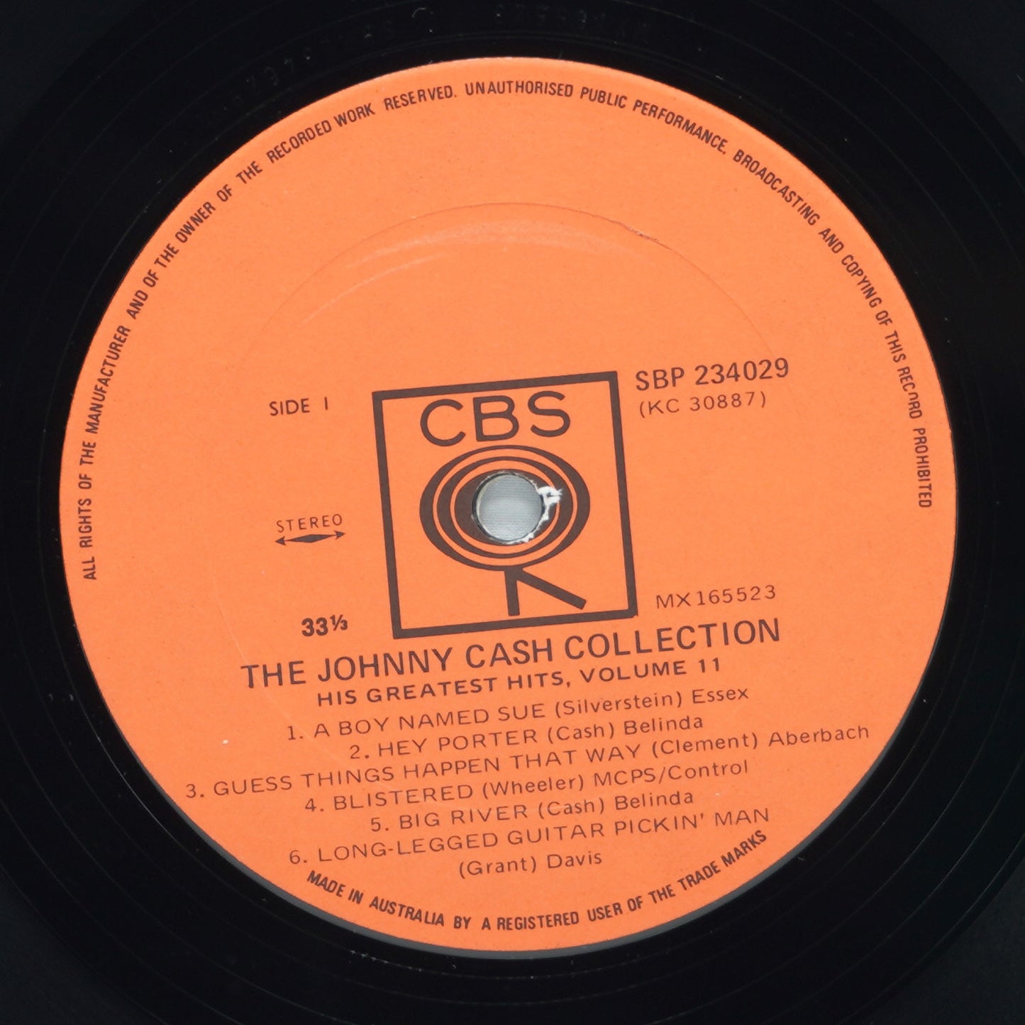 Johnny Cash – The Johnny Cash Collection • His Greatest Hits, Volume II