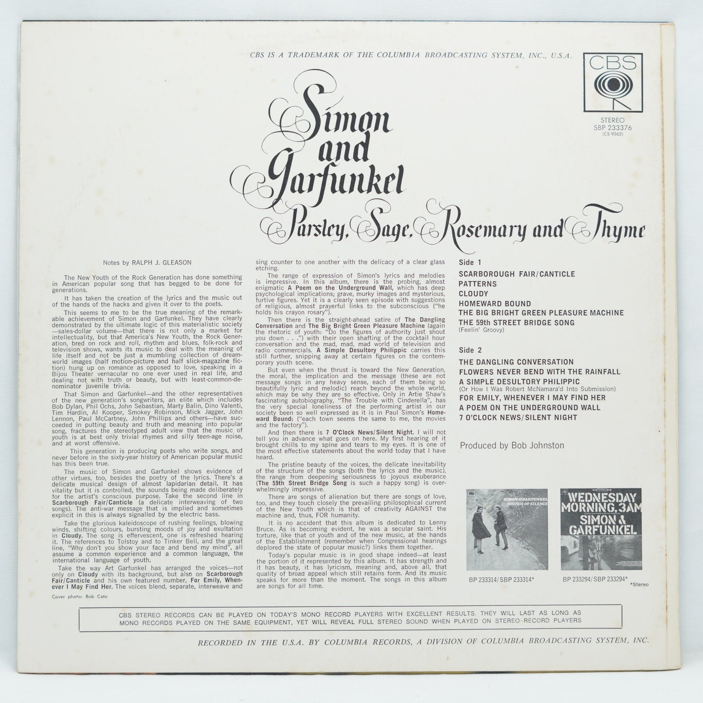 Simon And Garfunkel – Parsley, Sage, Rosemary And Thyme