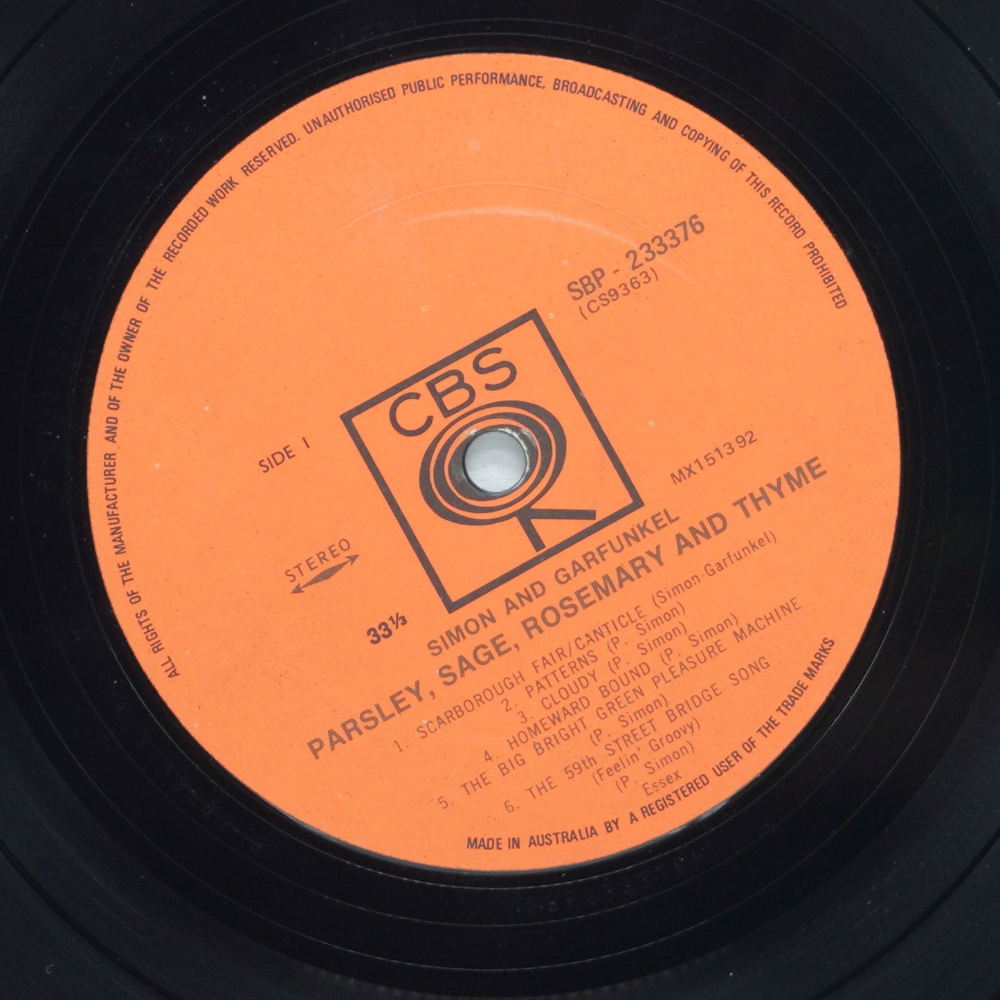 Simon And Garfunkel – Parsley, Sage, Rosemary And Thyme