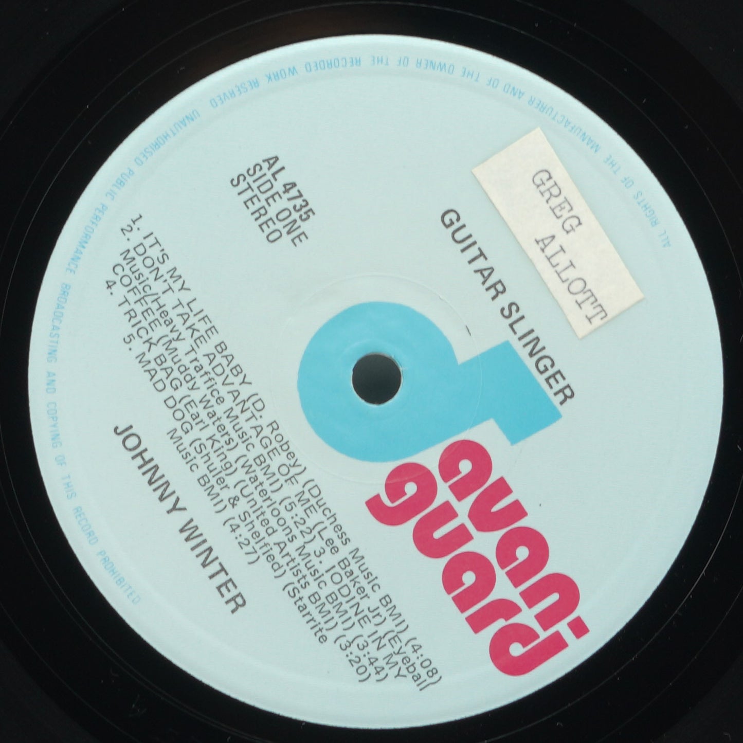 Johnny Winter – Guitar Slinger