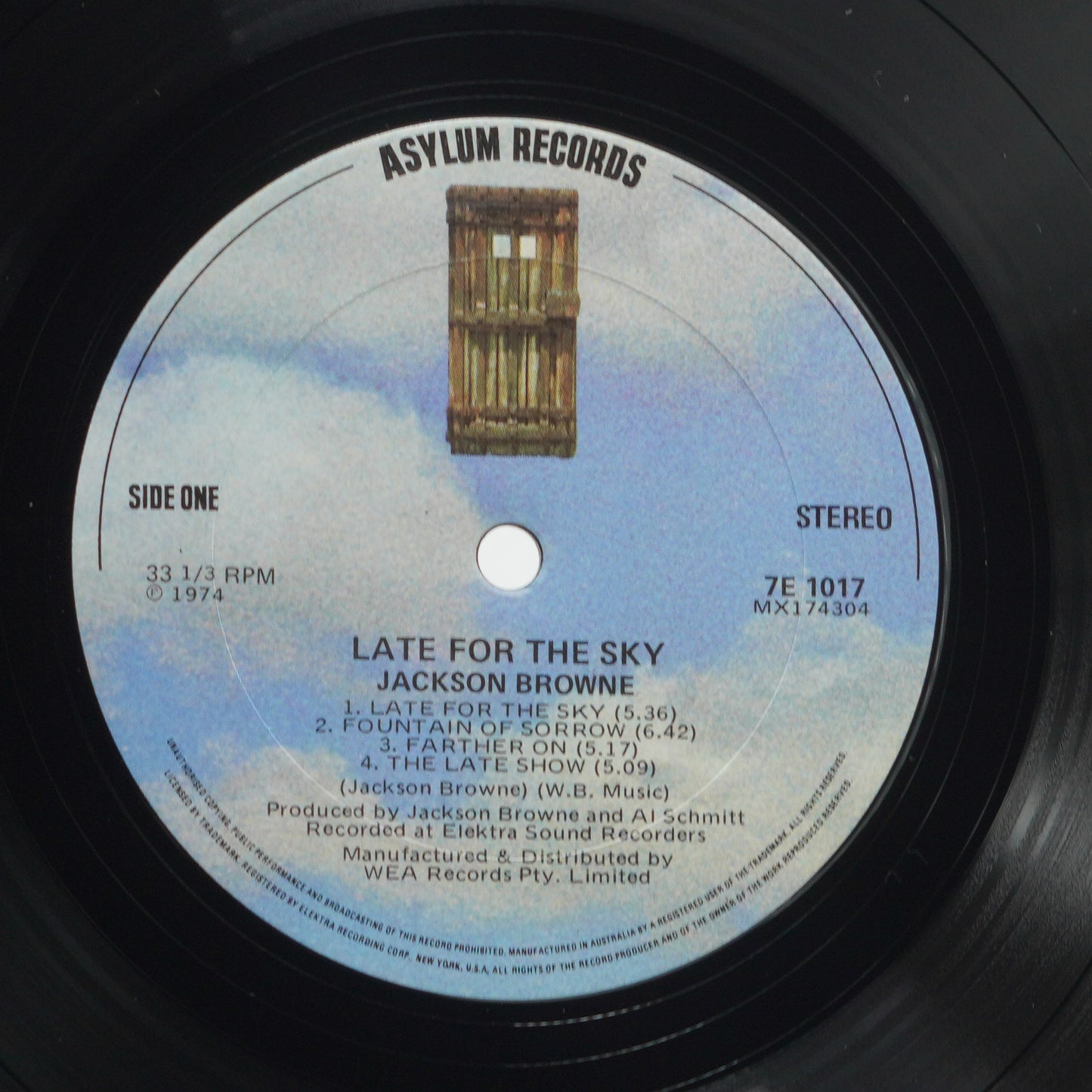 Jackson Browne – Late For The Sky