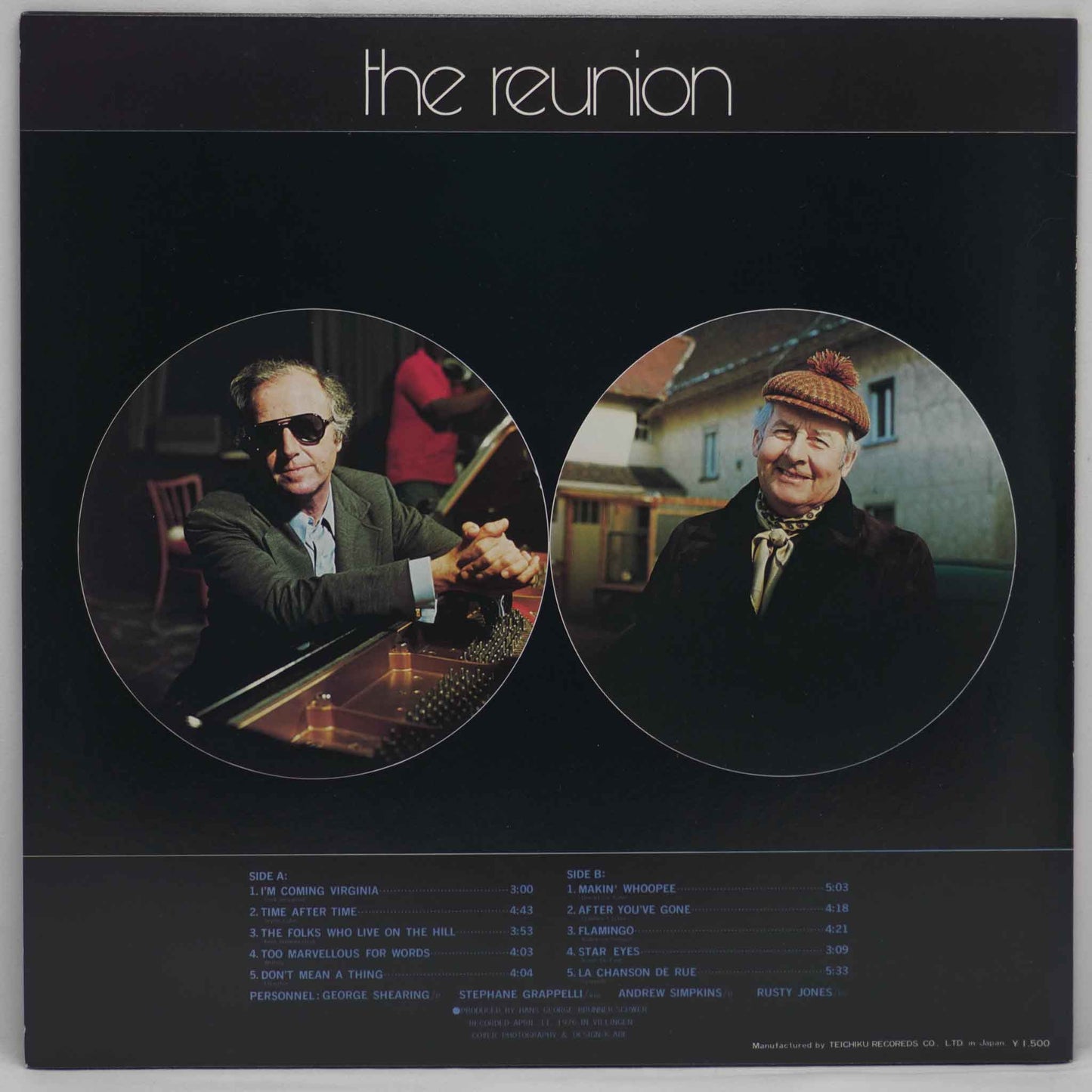 George Shearing Meets Stephane Grappelli – The Reunion