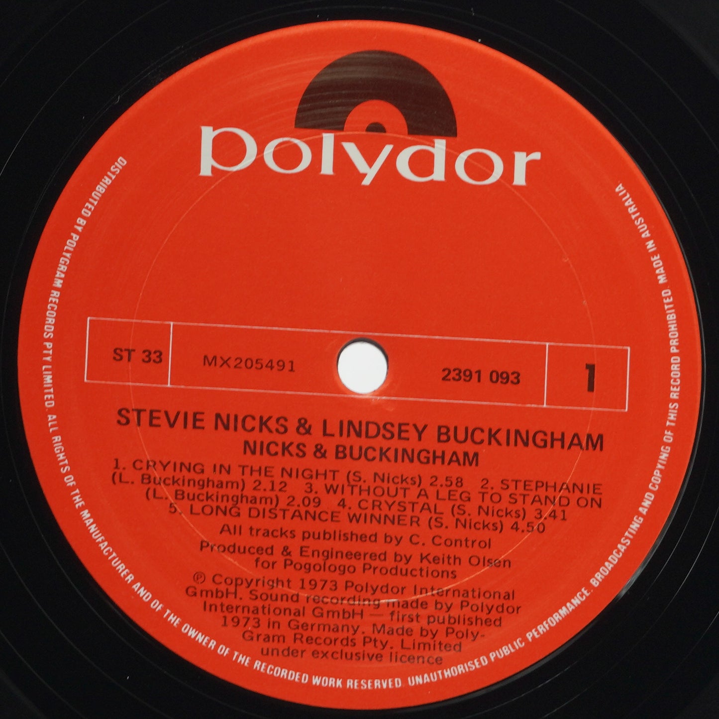 Stevie Nicks & Lindsey Buckingham – Nicks & Buckingham