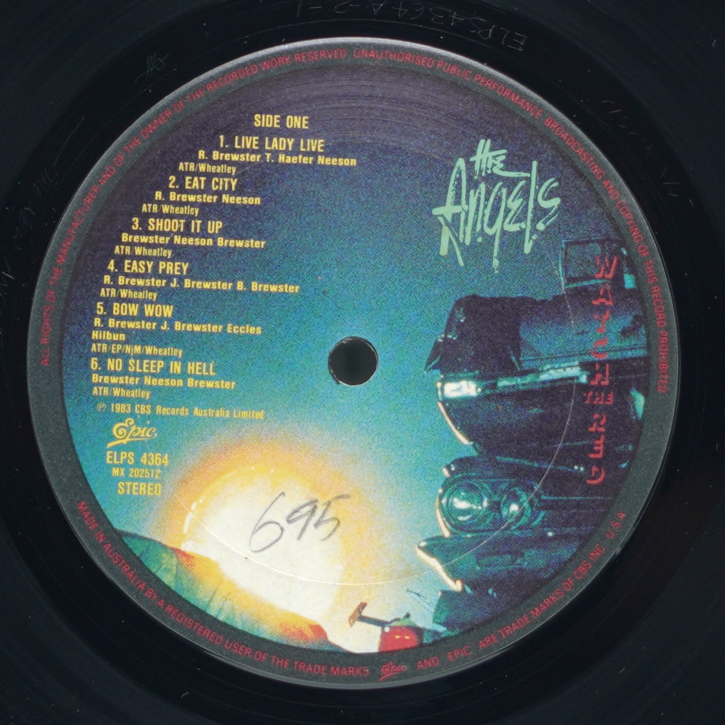 The Angels – Watch The Red