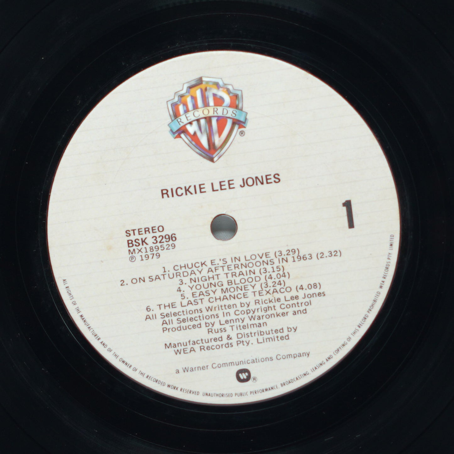 Rickie Lee Jones – Rickie Lee Jones