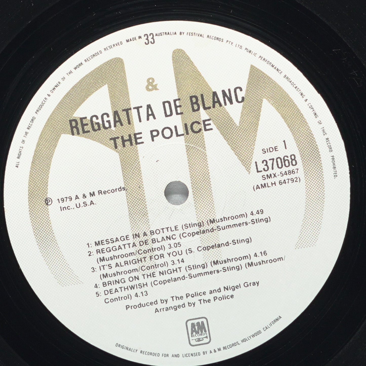 The Police – Reggatta De Blanc