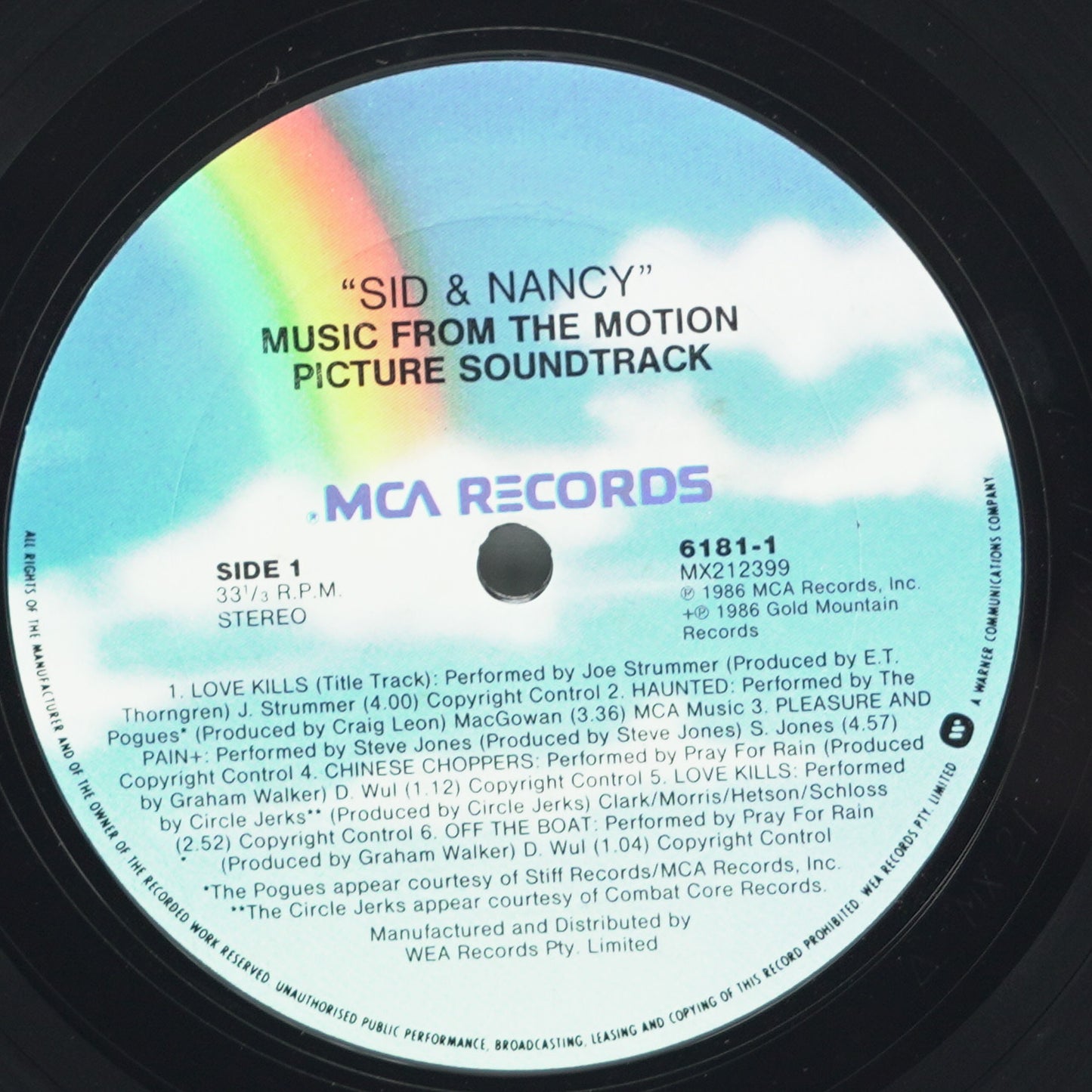 Various – Sid & Nancy: Love Kills (Music From The Motion Picture Soundtrack)